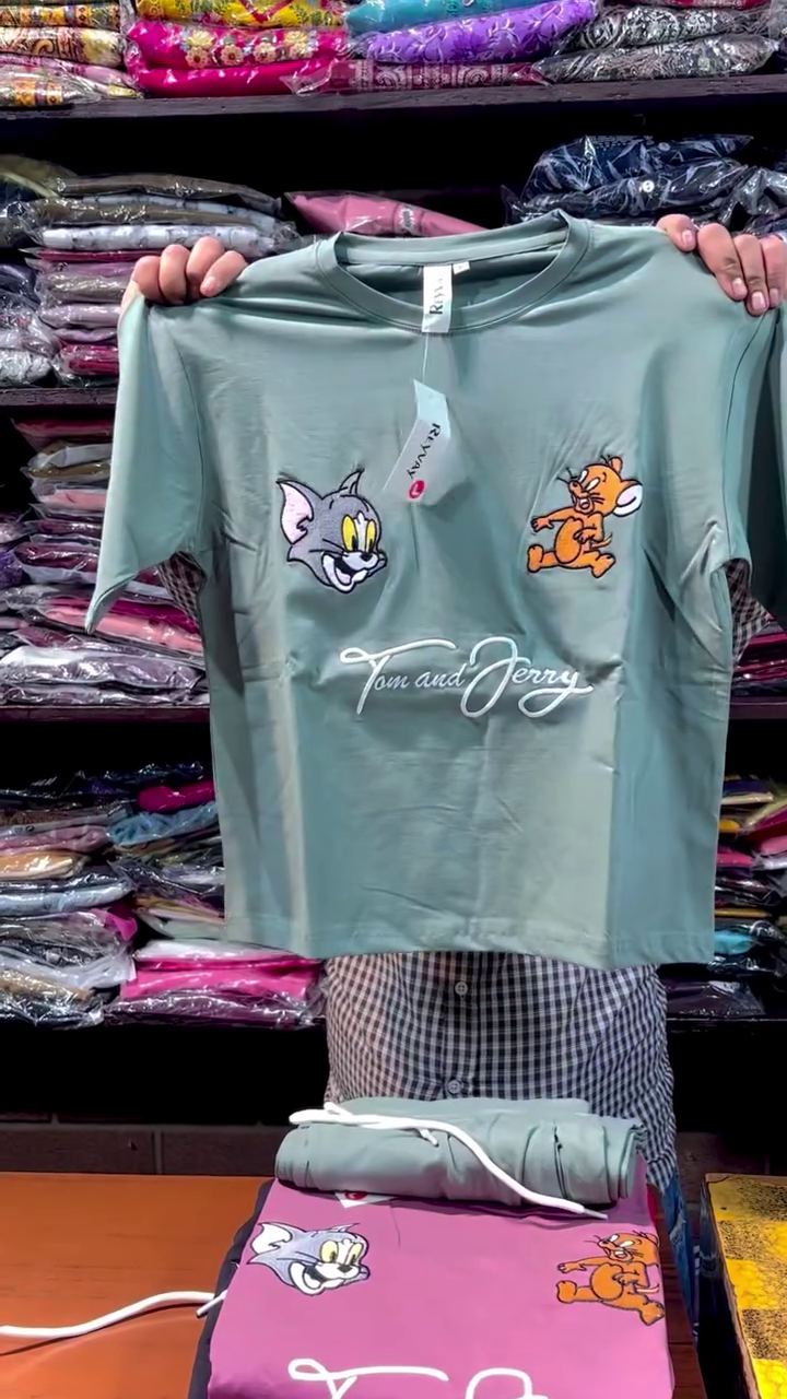 Tom & Jerry Oversized T-Shirt