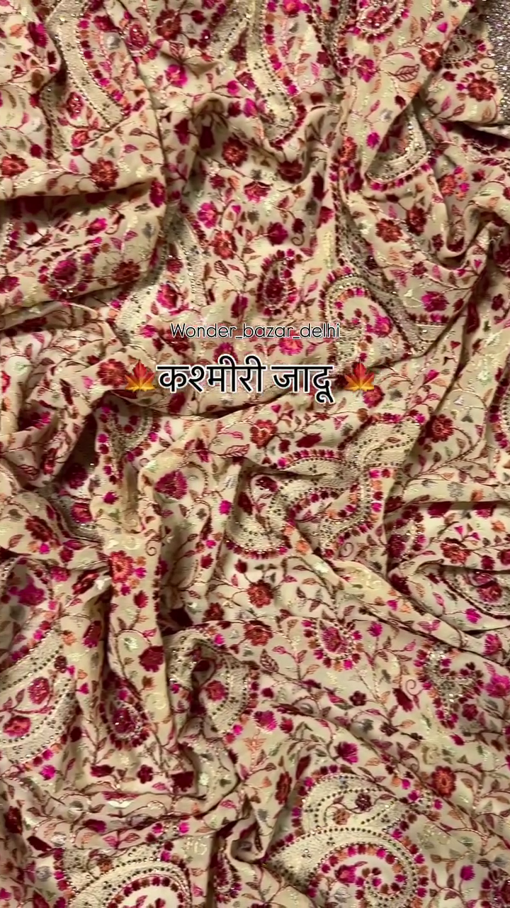 Kashmiri Embroidered Suit