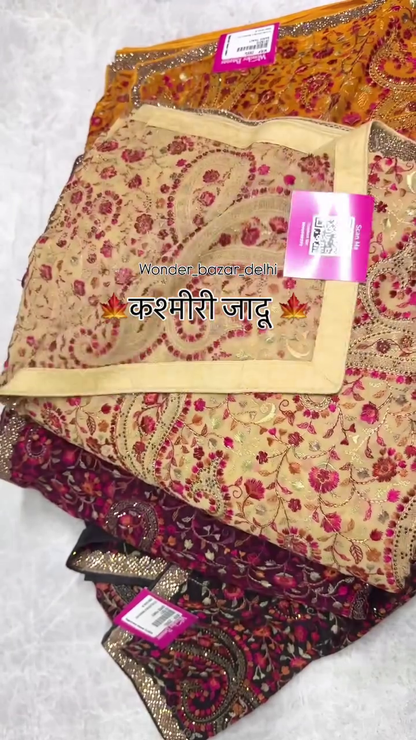Kashmiri Embroidered Suit