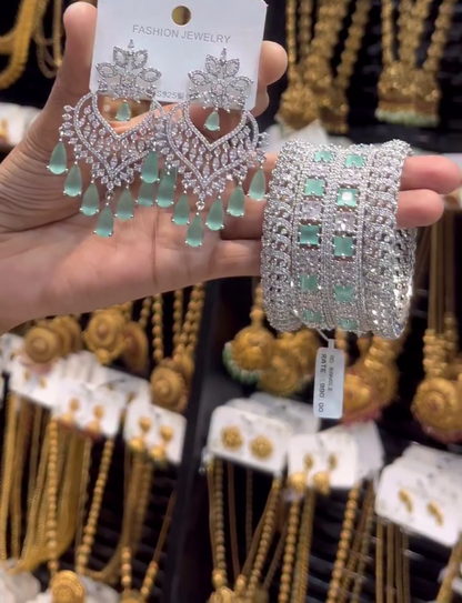 Mint Green Jewelry Set