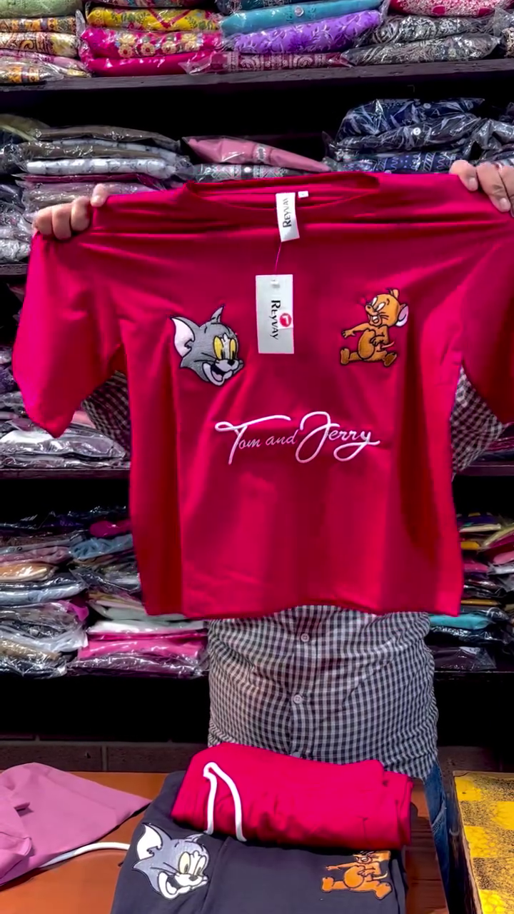 Tom & Jerry Oversized T-Shirt